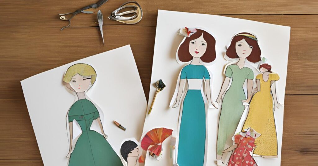 how to make paper dolls