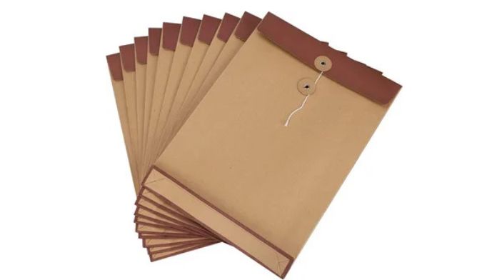 Manila Folder Brown Folder with Paper